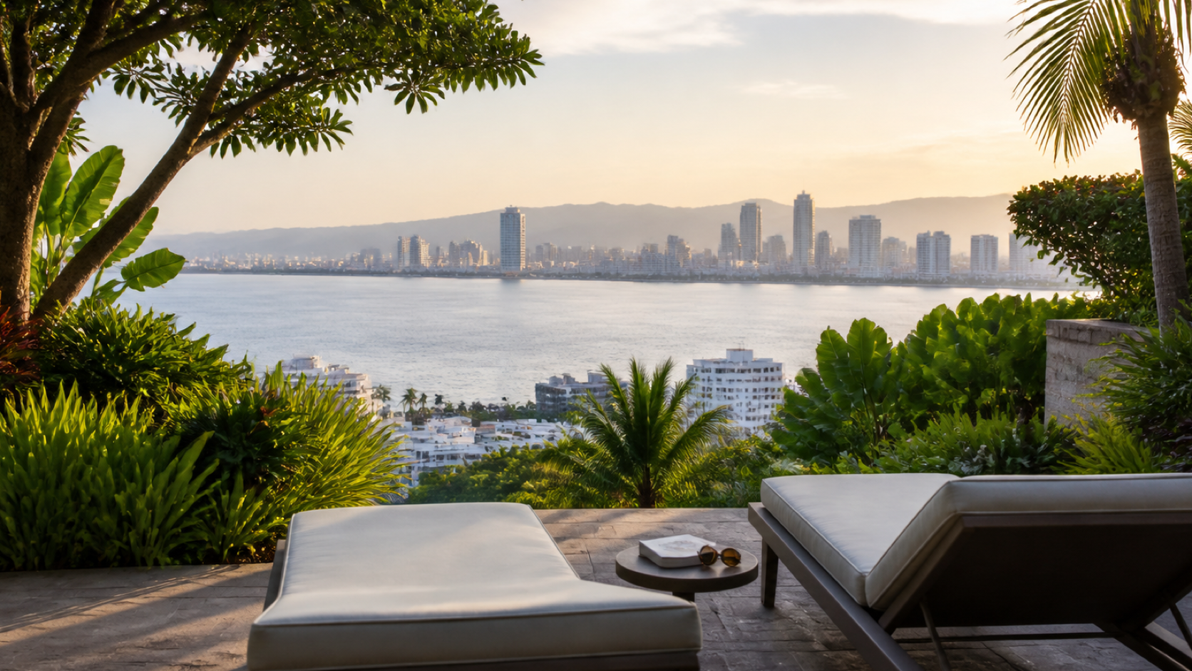 Терраса отеля с видом на побережье Нячанга