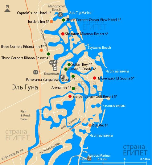 Карта Эль Гуна